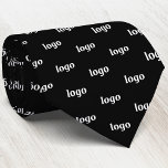 Simple Logo Pattern Business Krawatte<br><div class="desc">Simple logo pattern design business branding professional tie for your staff and employee uniforms,  or to promote your business at corporate events,  trade shows,  sales meetings and consultations.</div>