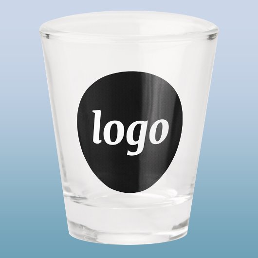 Simple Logo Promotional Business Branding Schnapsglas