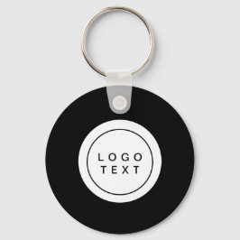 Simple Logo QR Code Business Promotional Keychain Schlüsselanhänger