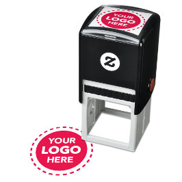 Simple Logo Stamp for Business Branding - 1.5 Inch Permastempel
