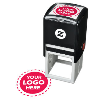 Simple Logo Stamp for Business Branding - 1.5 Inch Permastempel