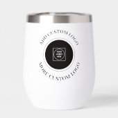 Simple Logo Text Business Promotional Branding (Rückseite)