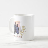 Simple Love Elegant Couple Gift Romantic Warm Cute Kaffeetasse (Vorderseite Links)