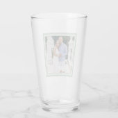 Simple Lovely Valentine's Couple Beer Glass Glas (Rückseite)