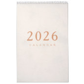 Simple Luxury Design Calendar Kalender (Titelbild)