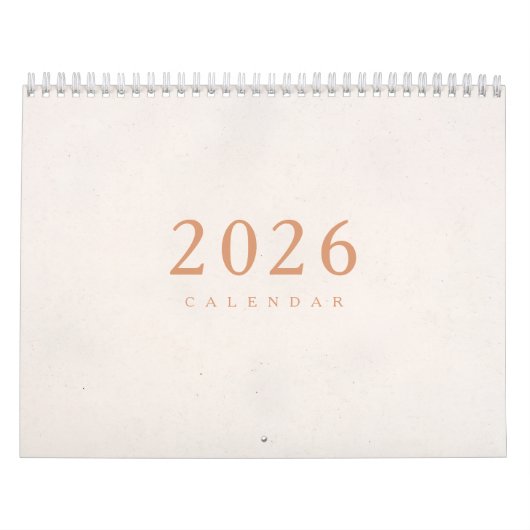 Simple Luxury Design Calendar Kalender (Titelbild)