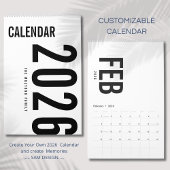 Simple Luxury Design Calendar Kalender
