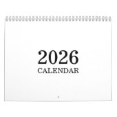 Simple Luxury Design Calendar Kalender (Titelbild)