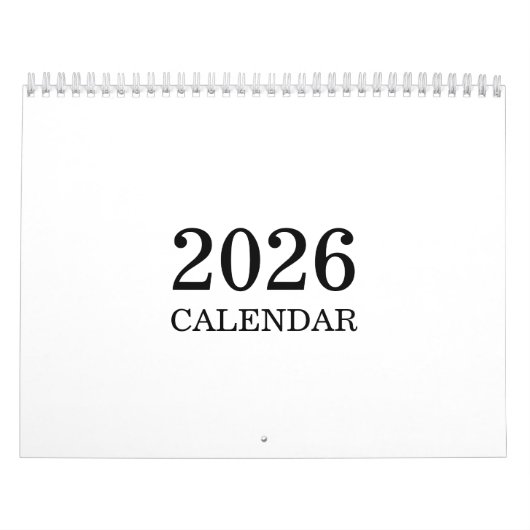 Simple Luxury Design Calendar Kalender (Titelbild)