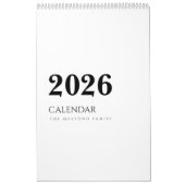 Simple Luxury Design Kalender (Titelbild)