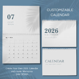 Simple Luxury Design Kalender