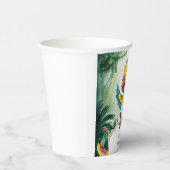 Simple Magic Parrot Birthday Pappbecher (Rechts)