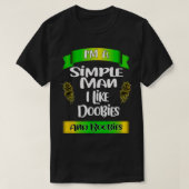 Simple Man Pot  T-Shirt (Design vorne)