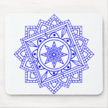 Simple Mandala 2 Mouse Pad