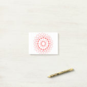 Simple Mandala Post-it Klebezettel (Auf Schreibtisch)