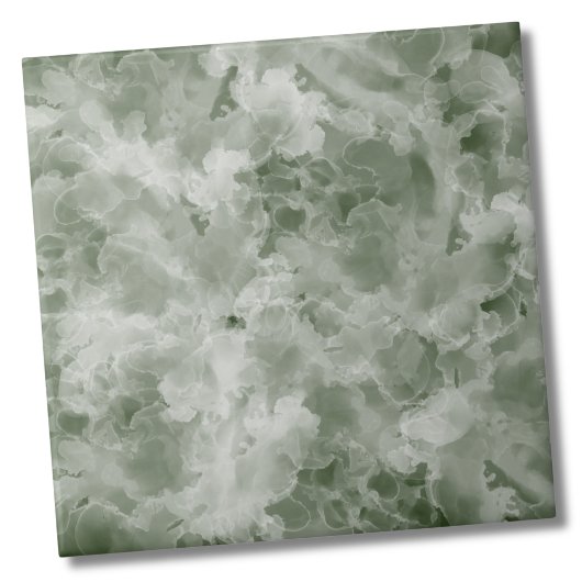 Simple Marble Dark Green Fliese
