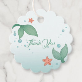 Simple mermaid's tails geschenkanhänger