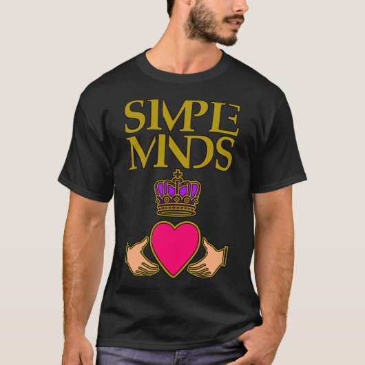 Simple Minds Royal Heart Classic T - Shirt (Vorderseite)