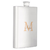 simple minimal add name monogram orange brown thr flachmann (Rechts)