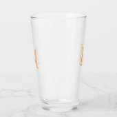 simple minimal add name monogram orange brown thr glas (Links)