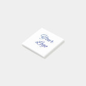 simple minimal add your logo/design here text      post-it klebezettel (angewinkelt)
