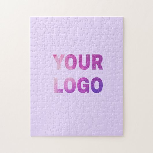 simple minimal add your logo/design here text puzzle (Vertikal)