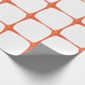 Simple minimal add your photo text glitter sparkle geschenkpapier (Ecke)