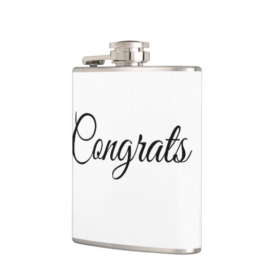 Simple minimal congratulations add your text name flachmann (Links)