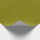 Simple minimal elegant custom logo here company cl geschenkpapier (Ecke)