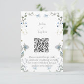 Simple Minimal Enclosure Card Begleitkarte (Stehend Vorderseite)