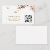 Simple Minimal Enclosure Card Begleitkarte (Vorne/Hinten)