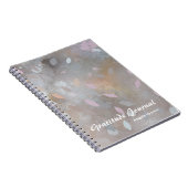 Simple minimalist elegant  chic boho trendy spiral notizblock (Rechte Seite)