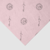 Simple Minimalist Modern Light Pink Seidenpapier (Detail)