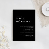Simple Minimalist & Modern | Wedding Invitation Einladung