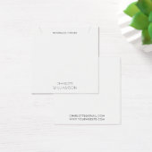 Simple Minimalist Typography Jewelry Display Card (Schreibtisch)
