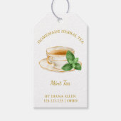 Simple Mint Tea Hang Tag  Geschenkanhänger (Vorderseite)