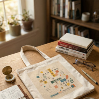 Simple modern contemporary trendy cool tote bag jumbo stoffbeutel