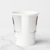 Simple Modern Foto Overlay Script 2024 Abschluss Pappbecher (Rechts)