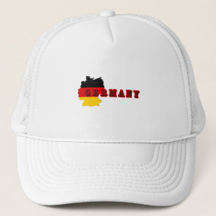 Simple Modern Germania Deutschland Art Letter Souv Truckerkappe