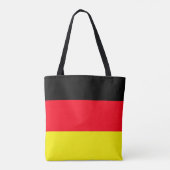 Simple Modern Germany National Flag Souvenir Tasche (Rückseite)