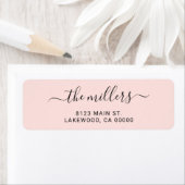 Simple Modern Handwritten Family Blush Pink (Insitu)