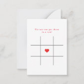 Simple Modern Kids Photo Classroom Valentine's Mitteilungskarte (Rückseite)