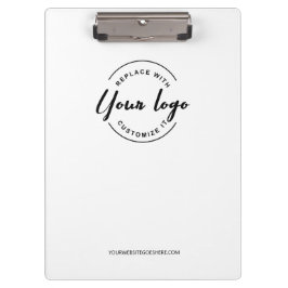 Simple Modern Minimalist Custom Logo Branded Klemmbrett
