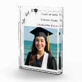 Simple modern photo Graduate Fotoblock (Rechts)