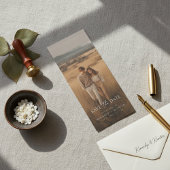 Simple Modern Photo Wedding Save the Date