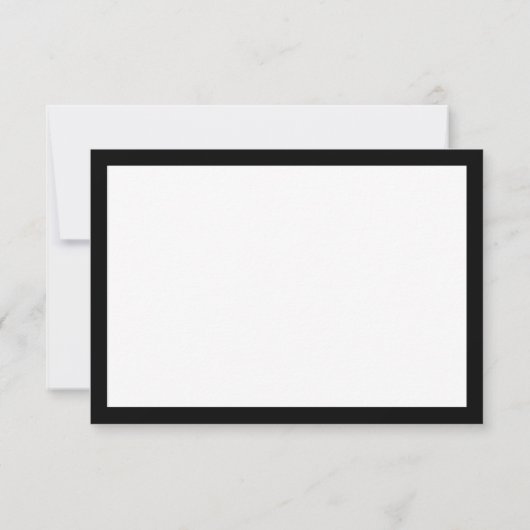 Simple Modern Script Graduation Dankeskarte (Rückseite)