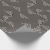 Simple, modern, trendy geometric graphic pattern geschenkpapier (Ecke)