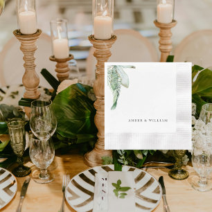 Simple Moments Tropische Hochzeit Coined II Serviette