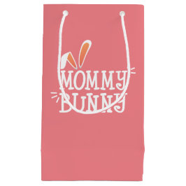 Simple Mommy Bunny Ostertypografie | Geschenktasch Kleine Geschenktüte