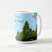 Simple Morning 'GreenThang' Meerkat Tier Kaffeetasse (VorderseiteRechts)